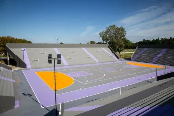 LA OBRA DE PUESTA EN VALOR DEL MICROESTADIO PRESIDENTE NÉSTOR KIRCHNER INGRESA EN SU ETAPA FINAL 1