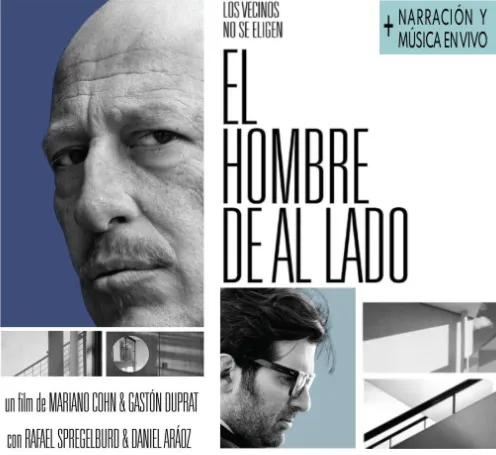 CINE. EL HOMBRE DE AL LADO. 3-10-25