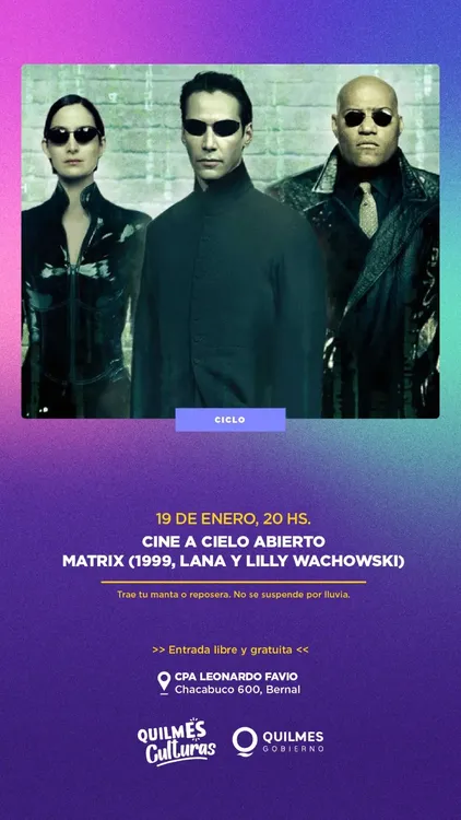 CICLO DE CLÁSICOS DEL CINE CON ENTRADA LIBRE Y GRATUITA EN EL CPA LEONARDO FAVIO DE BERNAL 1