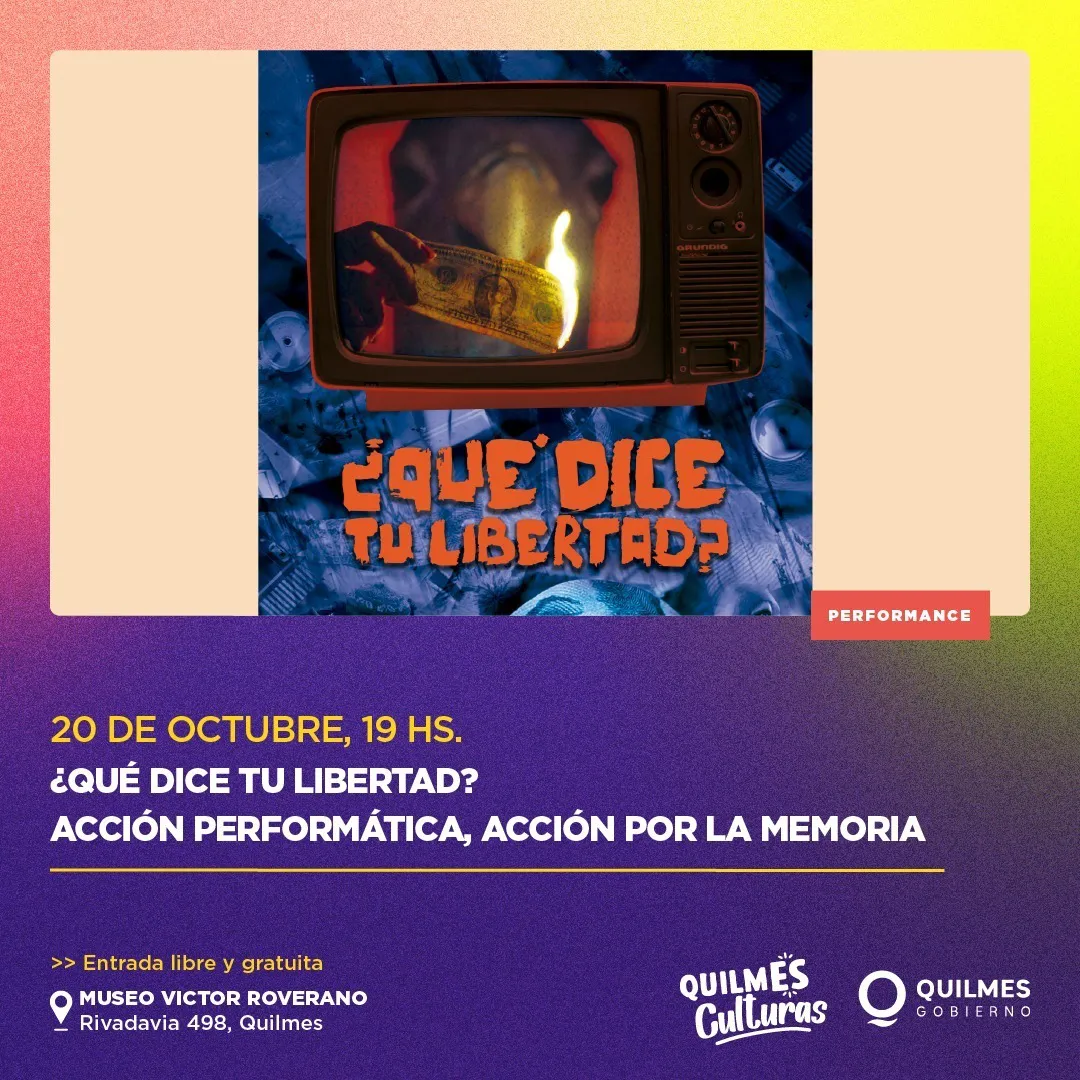 ESPECTÁCULOS CULTURALES Y ARTÍSTICOS EN DISTINTAS SEDES QUILMEÑAS 2