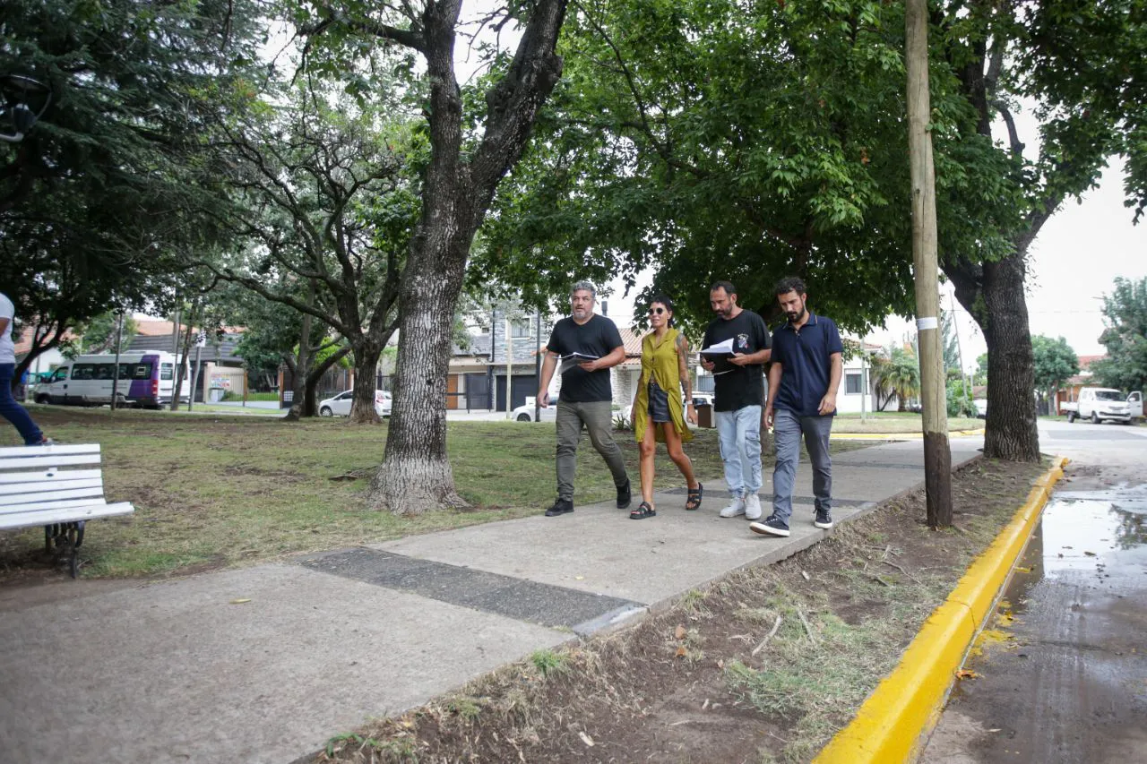 MAYRA SUPERVISÓ UNA JORNADA INTEGRAL DE LIMPIEZA EN BERNAL 3