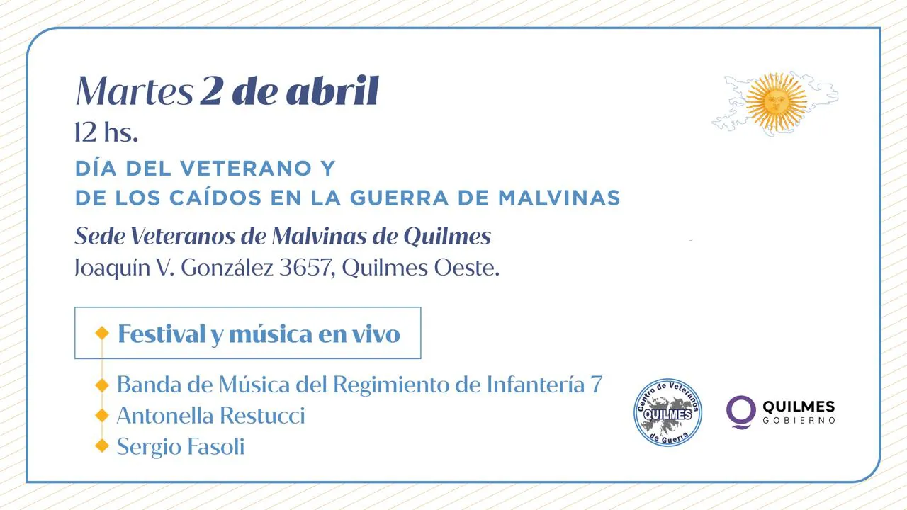 CRONOGRAMA DE ACTIVIDADES POR EL DÍA DEL VETERANO Y LOS CAÍDOS EN LA GUERRA DE MALVINAS (1)