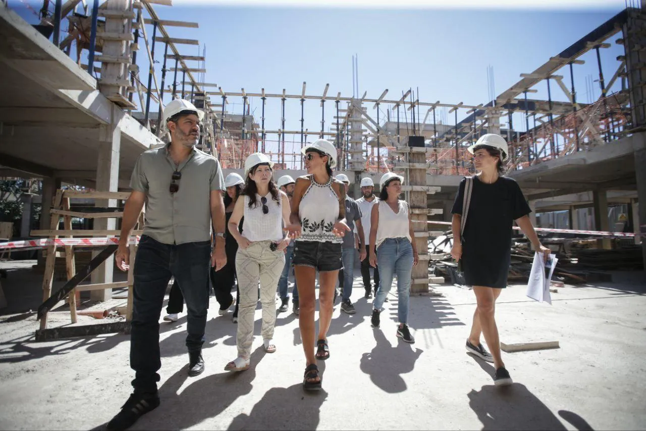 MAYRA RECORRIÓ OBRAS DE INFRAESTRUCTURA EN ITATÍ JUNTO A CARLOS BIANCO, SILVINA BATAKIS Y ROMINA BARRIOS 1