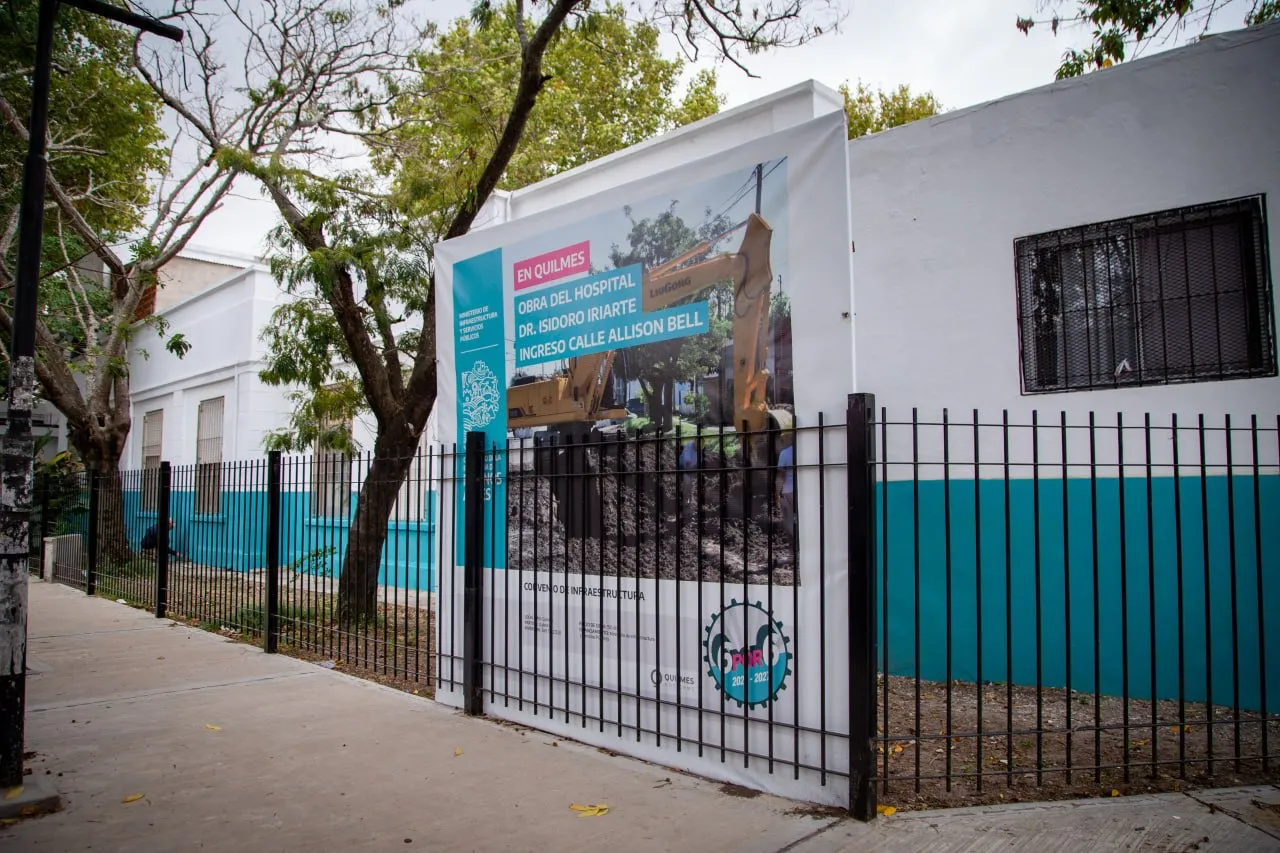 SIGUEN AVANZANDO LAS OBRAS DE REFACCIÓN INTEGRAL EN EL HOSPITAL ISIDORO IRIARTE (1)