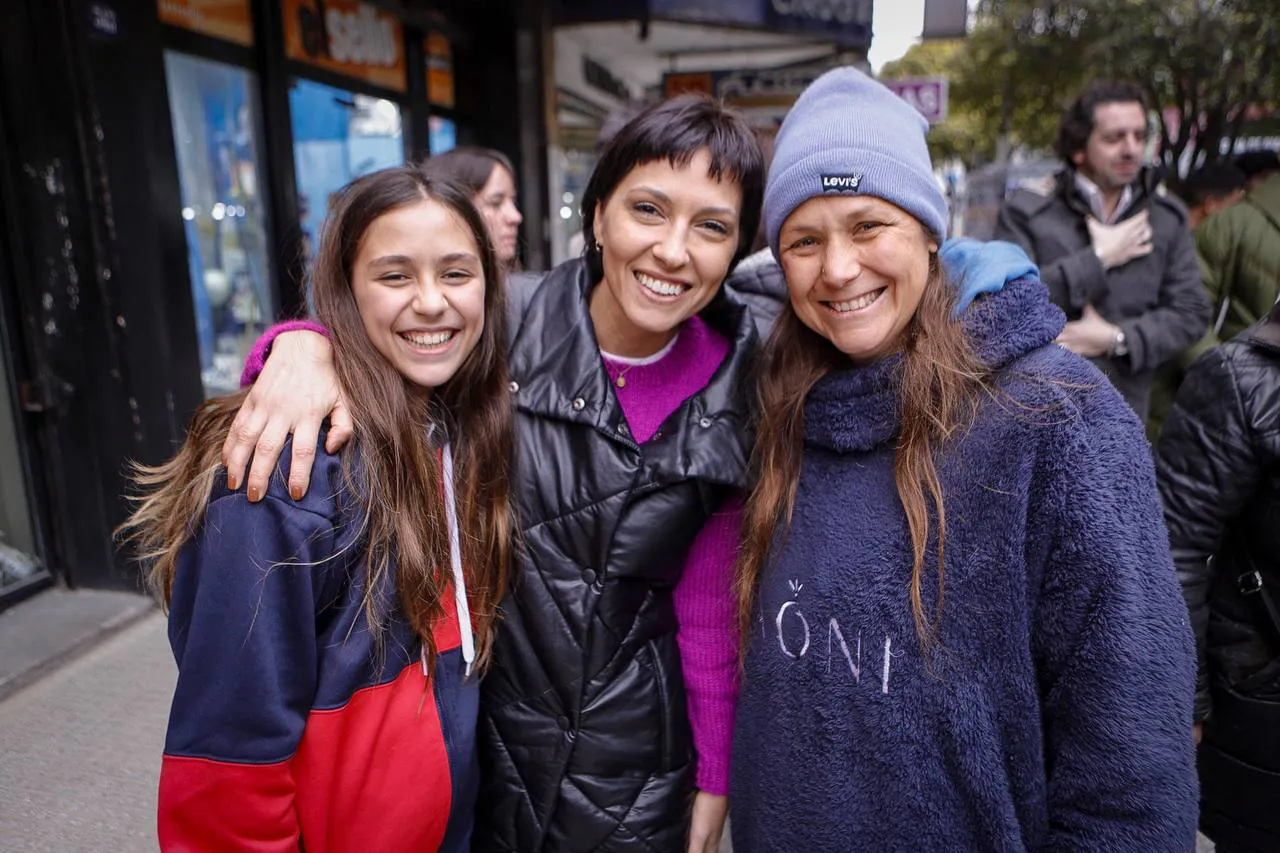 MAYRA RECORRIÓ EL PRIMER TRAMO DE LA OBRA DE RENOVACIÓN INTEGRAL DE LA PEATONAL RIVADAVIA 3