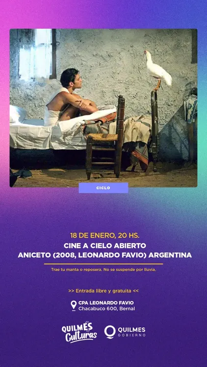 CICLO DE CLÁSICOS DEL CINE CON ENTRADA LIBRE Y GRATUITA EN EL CPA LEONARDO FAVIO DE BERNAL 2