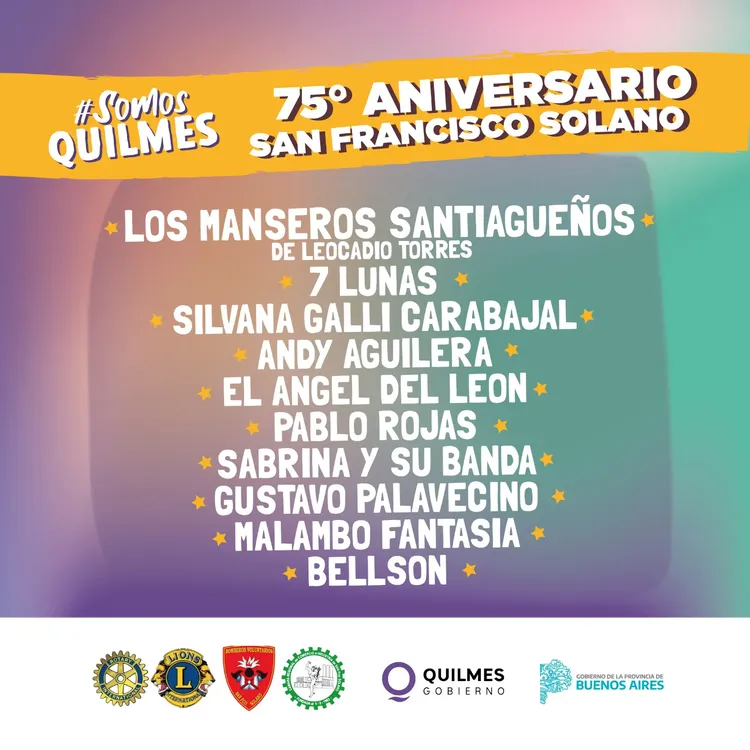 SAN FRANCISCO SOLANO CELEBRA SU 75º ANIVERSARIO CON EL DESFILE CÍVICO TRADICIONALISTA, FERIAS Y SHOWS MUSICALES (1)