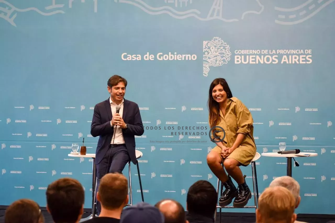 MAYRA CON KICILLOF Y VILAR 2