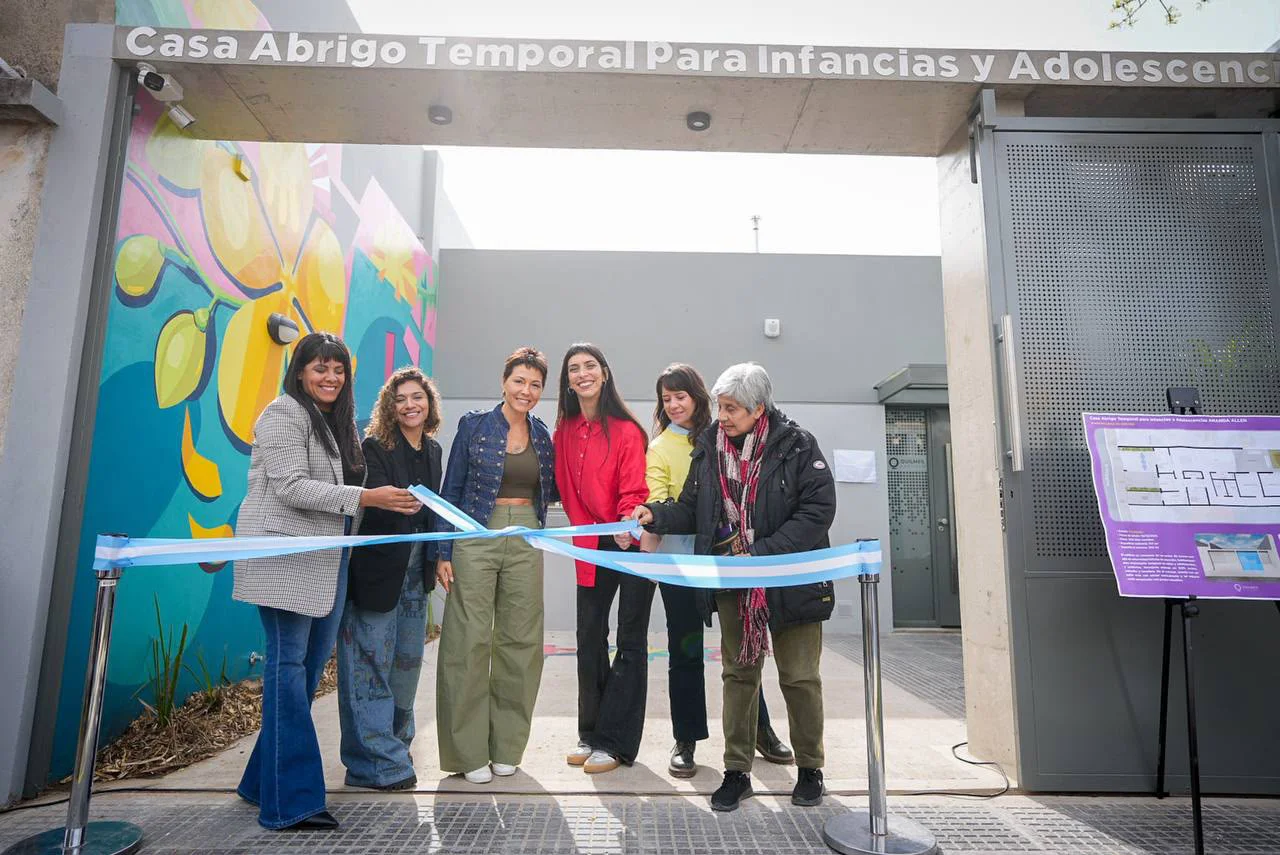 MAYRA Y EVA MIERI INAUGURARON LA CASA DE ABRIGO TEMPORAL PARA INFANCIAS Y ADOLESCENCIAS “AMANDA ALLEN” 4