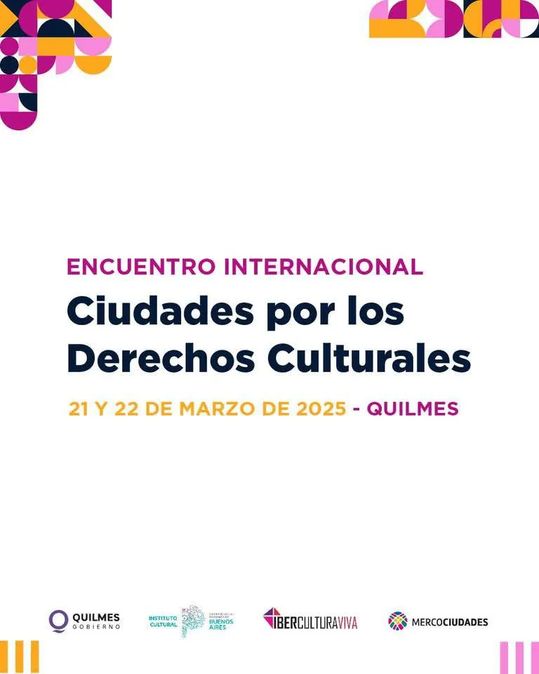 ¡Sumate al Encuentro Internacional “Ciudades por los Derechos Culturales”! Un espacio de debate, intercambio y construcción colectiva sobre la cultura como un derecho humano fundamental. Comenzamos a escr