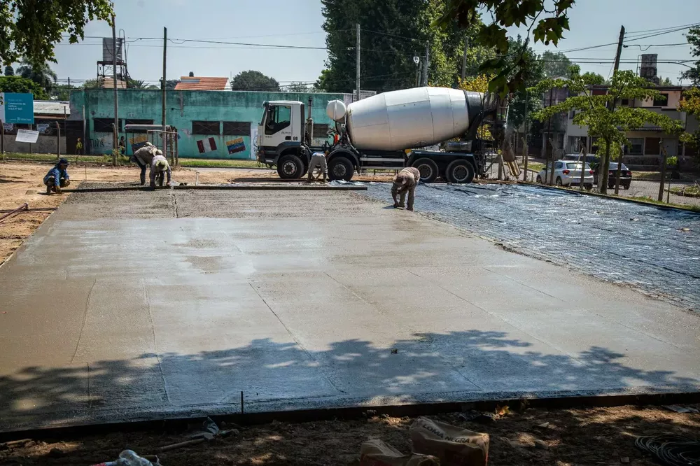 OBRAS DEL PARQUE DE BERNAL OESTE 3