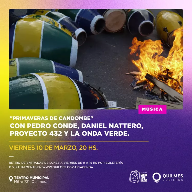 ACTIVIDADES Y ESPECTÁCULOS EN DISTINTOS ESPACIOS DE QUILMES 2