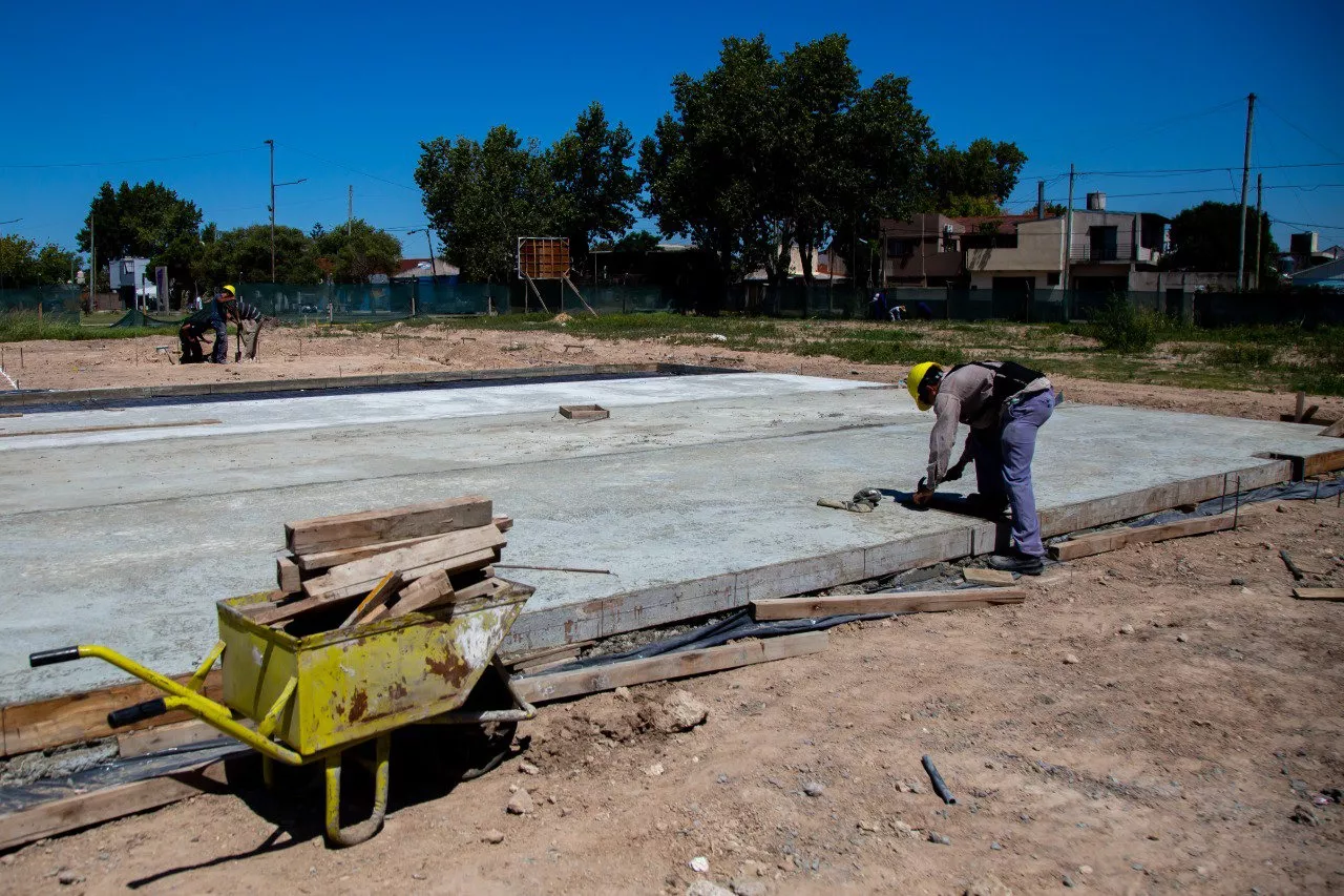 AVANZAN LAS OBRAS DE LA CONSTRUCCIÓN DEL NUEVO VIVERO MUNICIPAL EN DON BOSCO 1