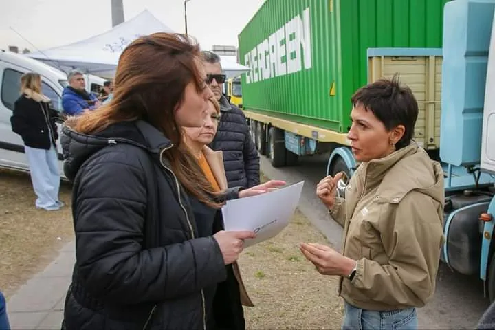 MAYRA MENDOZA SUPERVISÓ UN NUEVO OPERATIVO DE CONTROL DE TRÁNSITO PESADO (3)