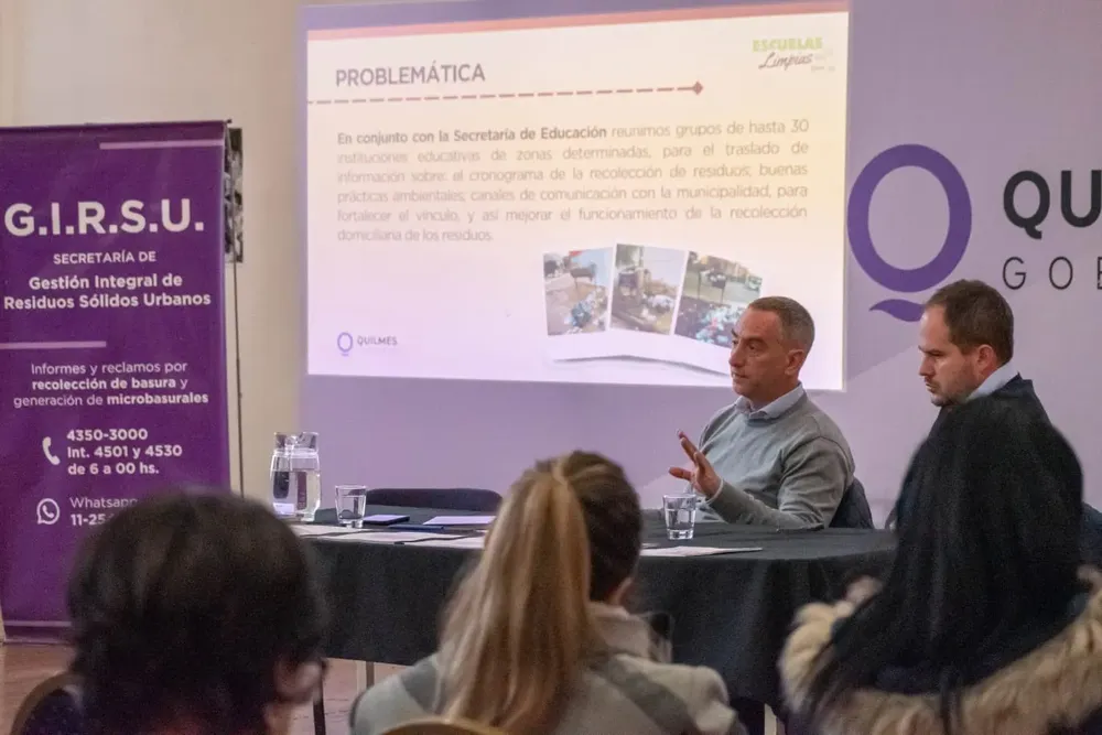 EL MUNICIPIO PRESENTÓ EL PROGRAMA “ESCUELAS LIMPIAS” 2
