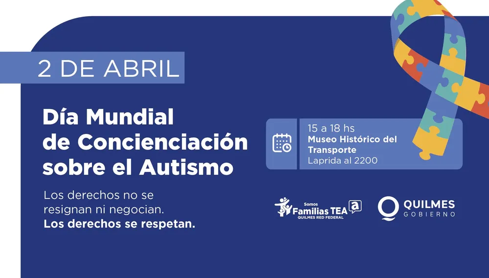 EL MUNICIPIO INVITA A UNA JORNADA PARA CONMEMORAR EL DÍA MUNDIAL DE CONCIENCIACIÓN SOBRE EL AUTISMO