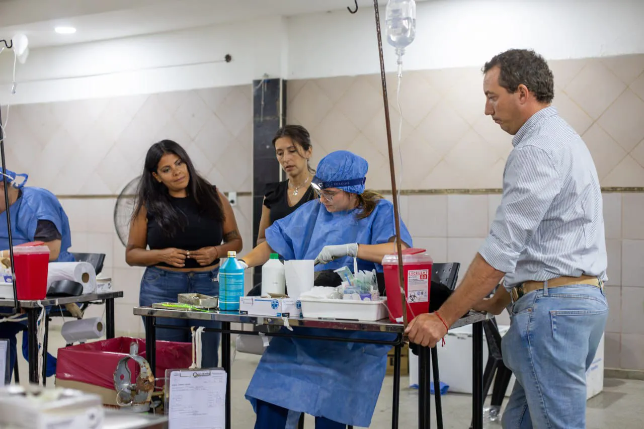 INTENSO OPERATIVO DE ZOONOSIS CON CASTRACIONES Y VACUNACIÓN ANTIRRÁBICA EN LA SOCIEDAD DE FOMENTO LOS EUCALIPTOS DE SAN FRANCISCO SOLANO 4