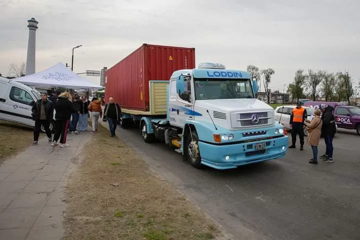 MAYRA MENDOZA SUPERVISÓ UN NUEVO OPERATIVO DE CONTROL DE TRÁNSITO PESADO (1)