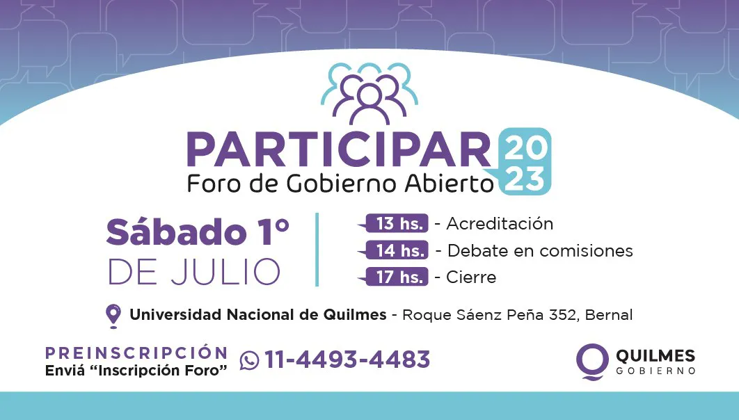 FORO DE GOBIERNO 1