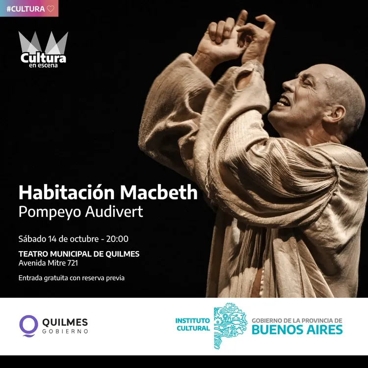 AGENDA DE ESPECTÁCULOS ARTÍSTICOS Y CULTURALES CON LA DESTACADA PRESENTACIÓN DEL RECONOCIDO ACTOR POMPEYO AUDIVERT 1