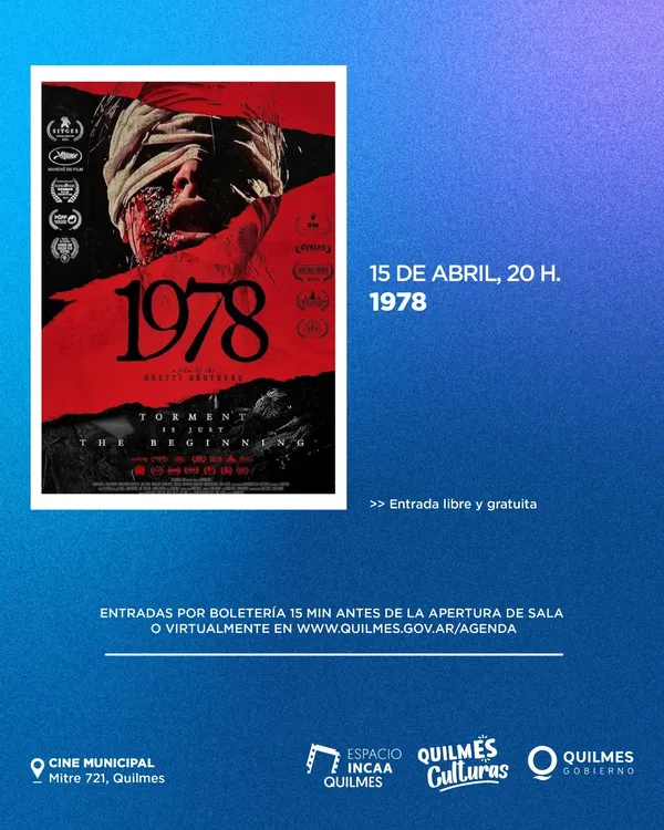 EL TEATRO MUNICIPAL SERÁ SEDE DE CINE Y OBRAS CON FUERTE CARGA POLÍTICA Y POÉTICA CON ENTRADA GRATUITA (1)