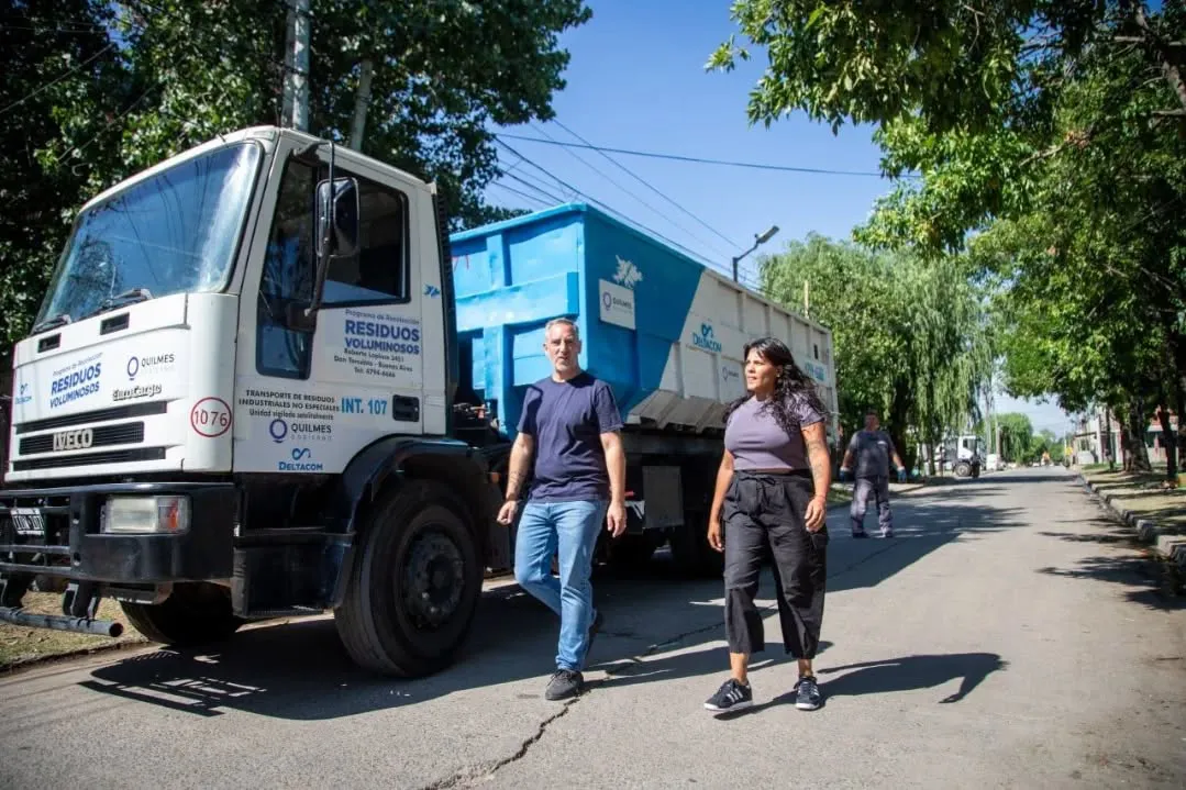 RECOLECCIÓN DE RESIDUOS VOLUMINOSOS INTENSAS TAREAS EN EZPELETA OESTE 1
