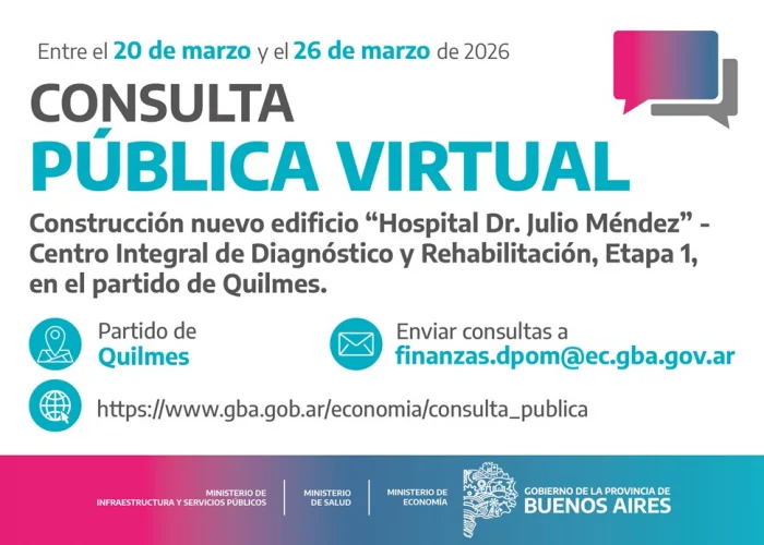 Flyer Hospital Dr. Julio Méndez -marzo 26
