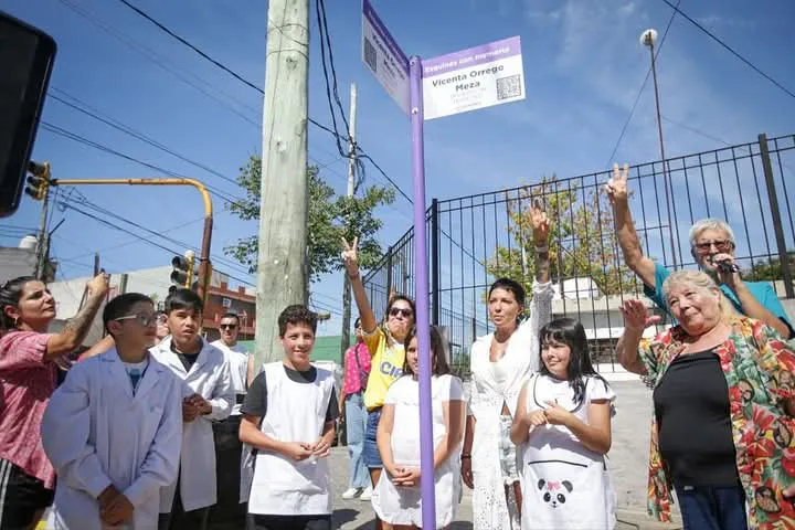 MAYRA ENCABEZÓ EL HOMENAJE A VICENTA ORREGO, QUILMEÑA ASESINADA DURANTE LA ÚLTIMA DICTADURA CÍVICO-MILITAR (3)