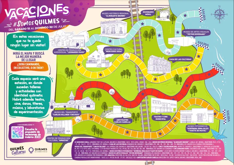 VACACIONES DE INVIERNO EN QUILMES ESPECTÁCULOS Y ACTIVIDADES LIBRES Y GRATUITAS PARA TODA LA FAMILIA