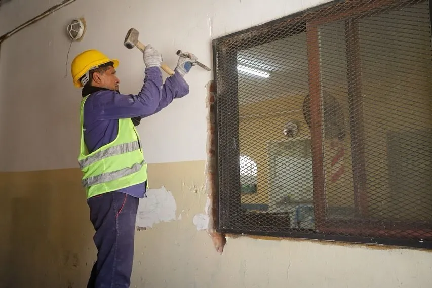 MAYRA SUPERVISÓ LA OBRA DE REFACCIÓN INTEGRAL Y AMPLIACIÓN DE LA EP Nº 15 Y LA ES Nº 80 4