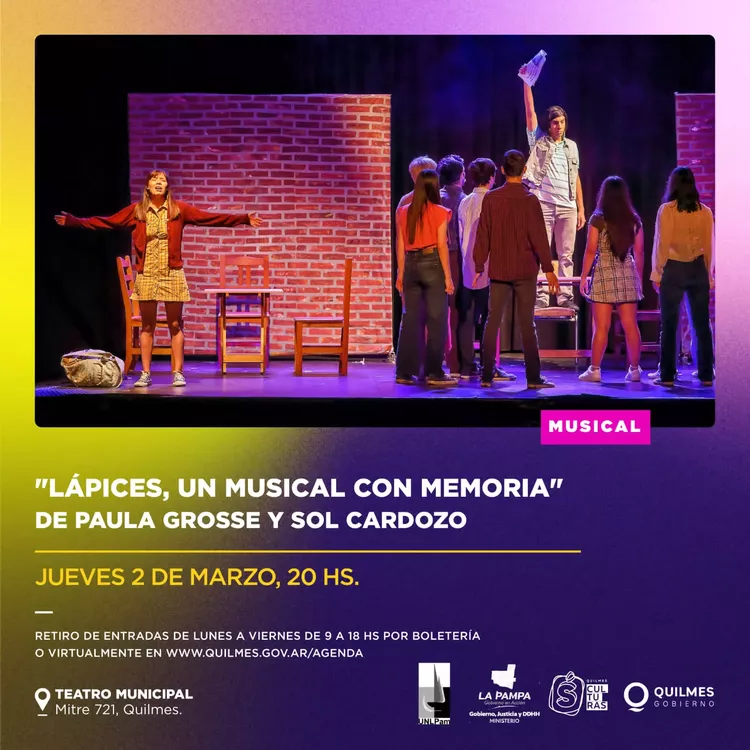 LÁPICES, UN MUSICAL CON MEMORIA