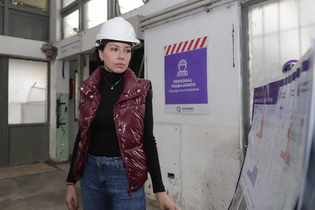 MAYRA RECORRIÓ LA OBRA DE AMPLIACIÓN DE LA GUARDIA DEL HOSPITAL OLLER EN SAN FRANCISCO SOLANO 4